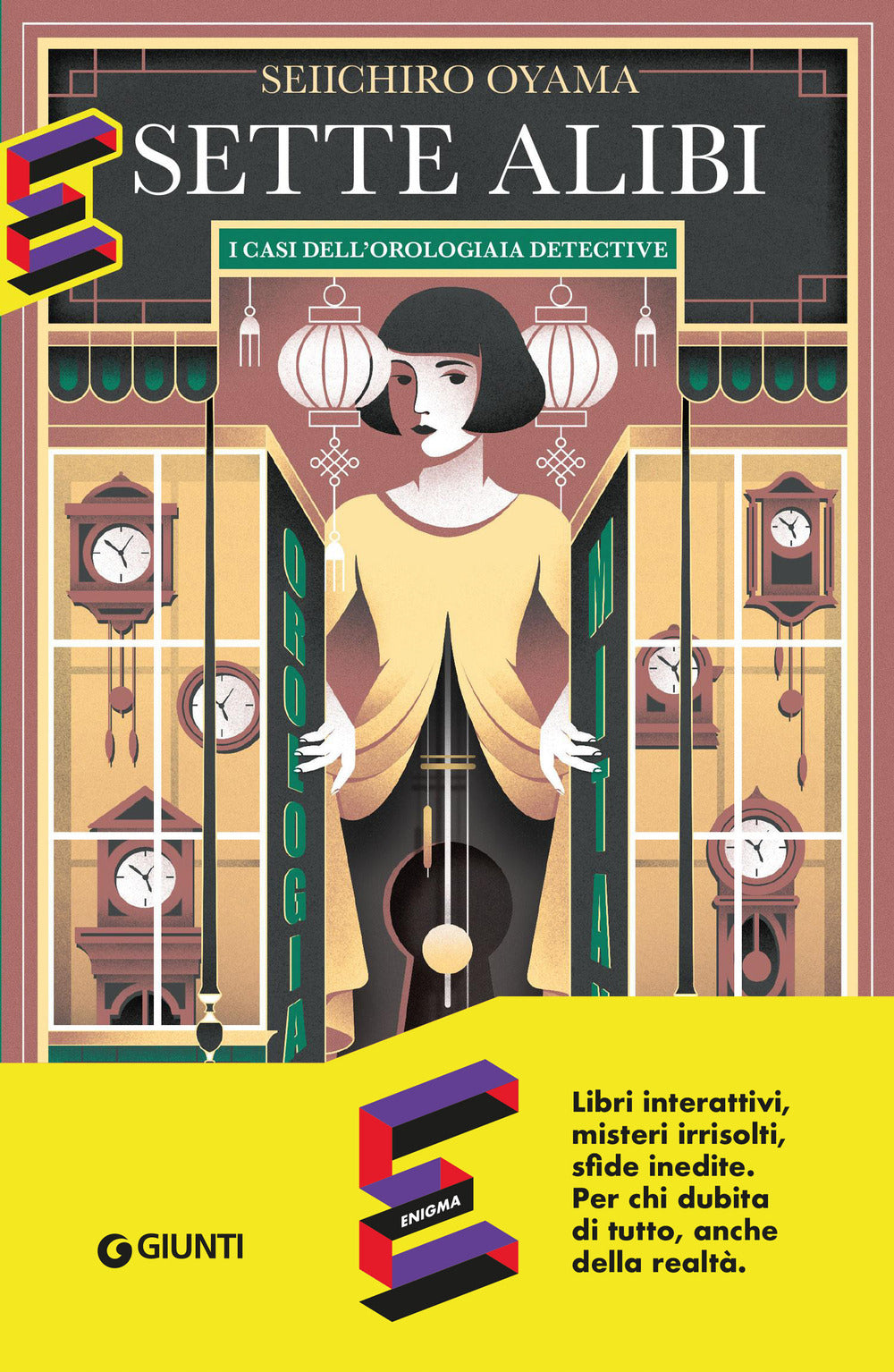 Copertina del libro SETTE ALIBI