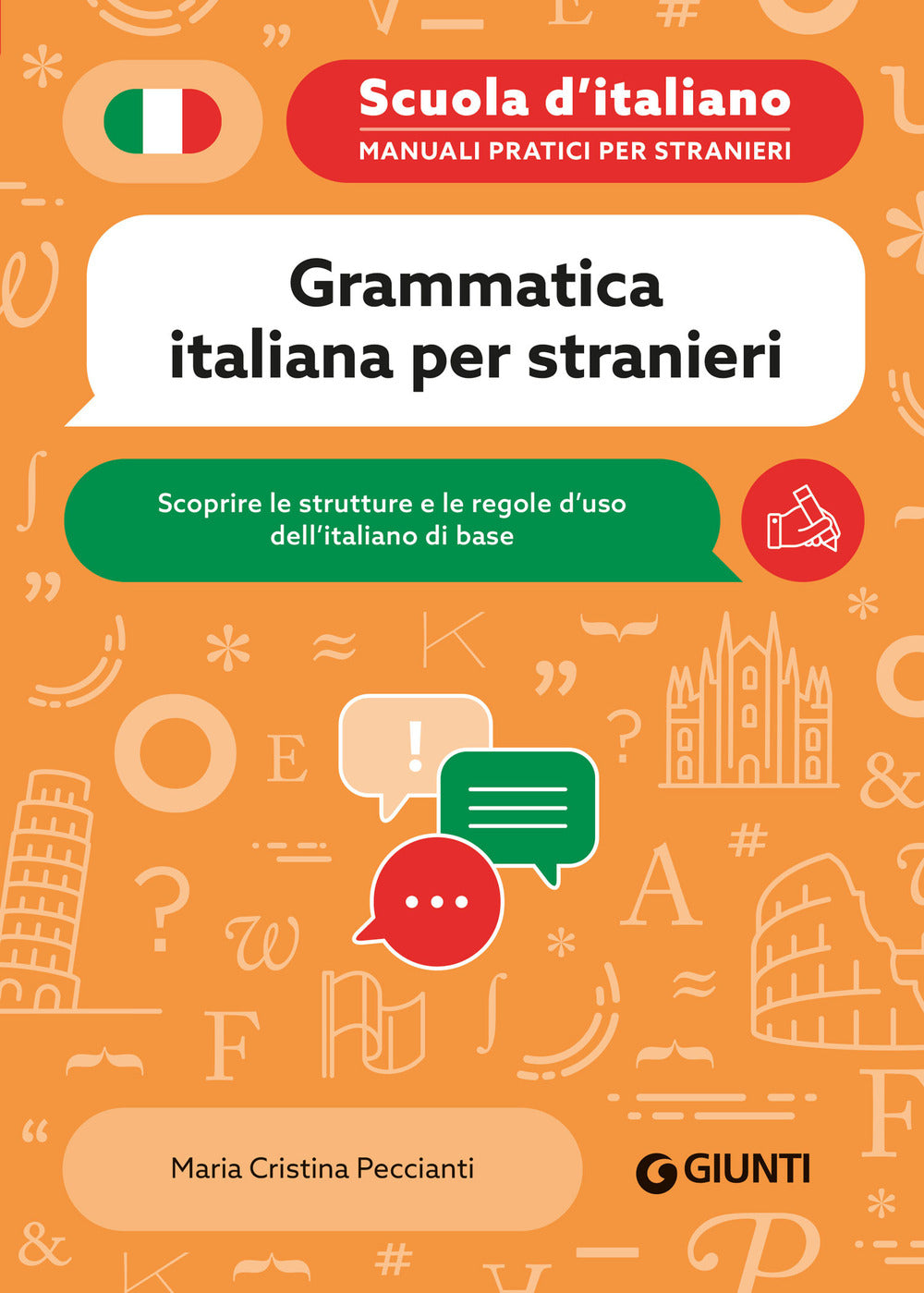 Copertina del libro GRAMMATICA ITALIANA PER STRANIERI