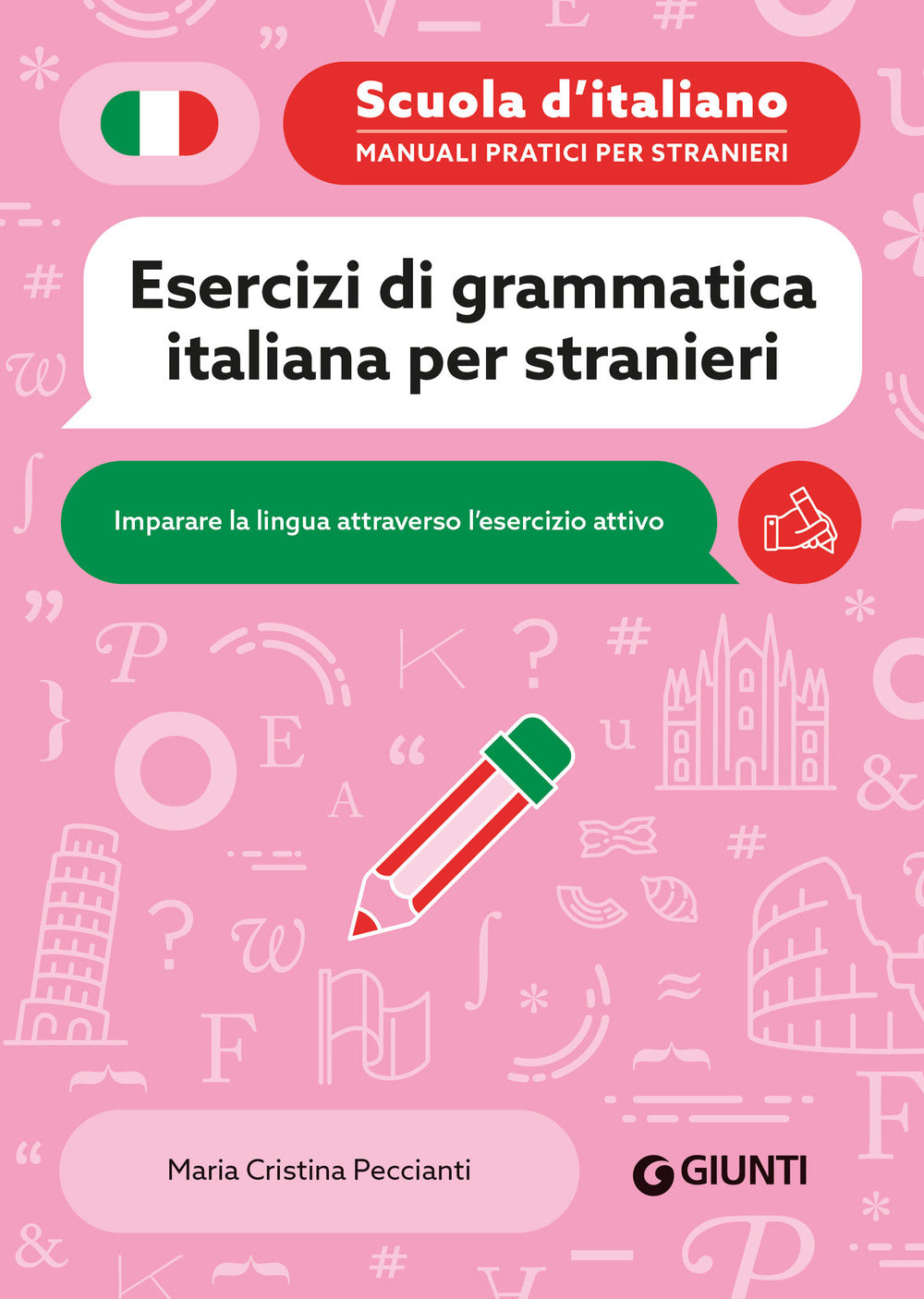 Copertina del libro ESERCIZI DI GRAMMATICA ITALIANA PER STRA