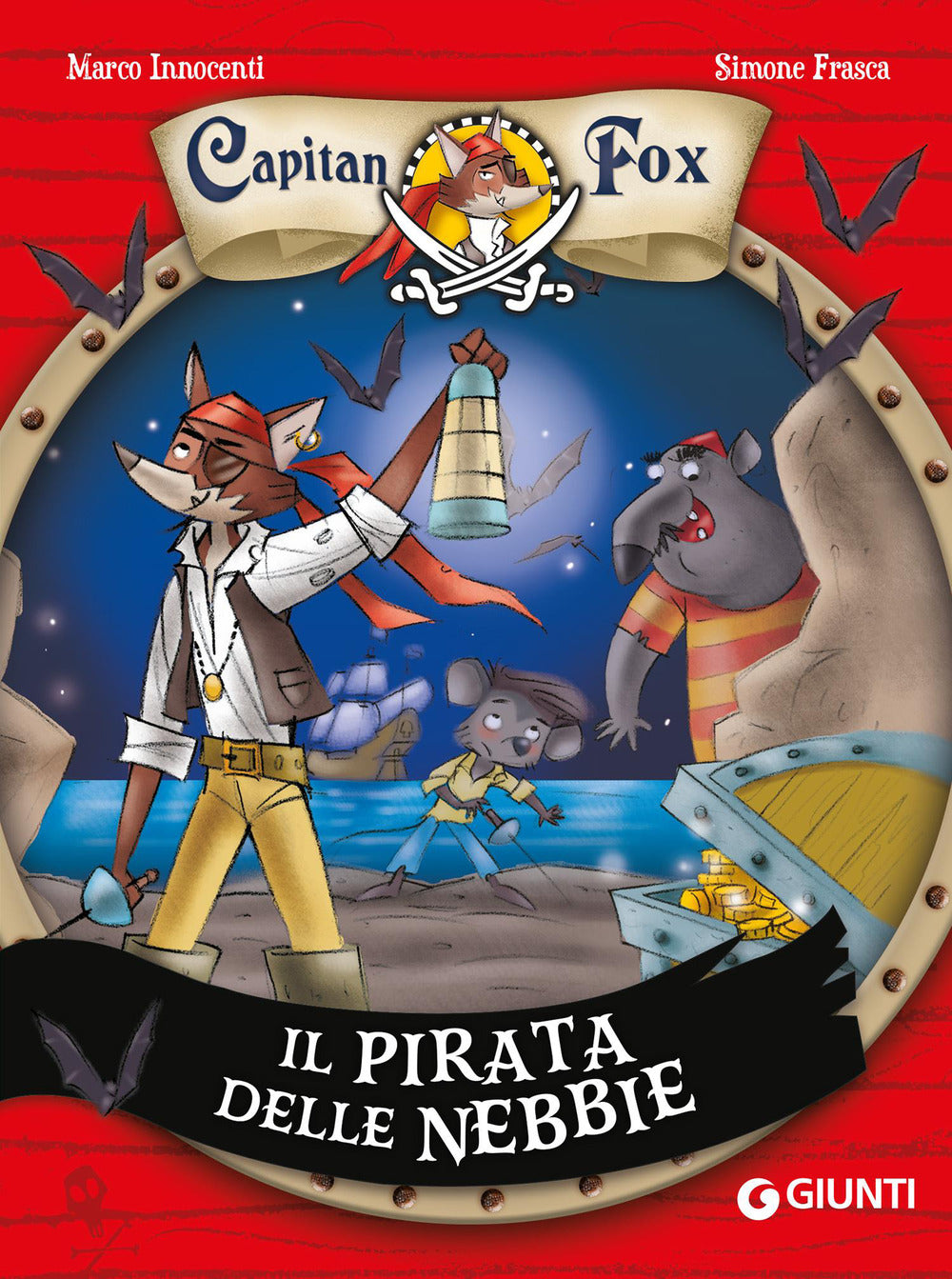 Copertina del libro IL PIRATA DELLE NEBBIE . CAPITAN FOX 1