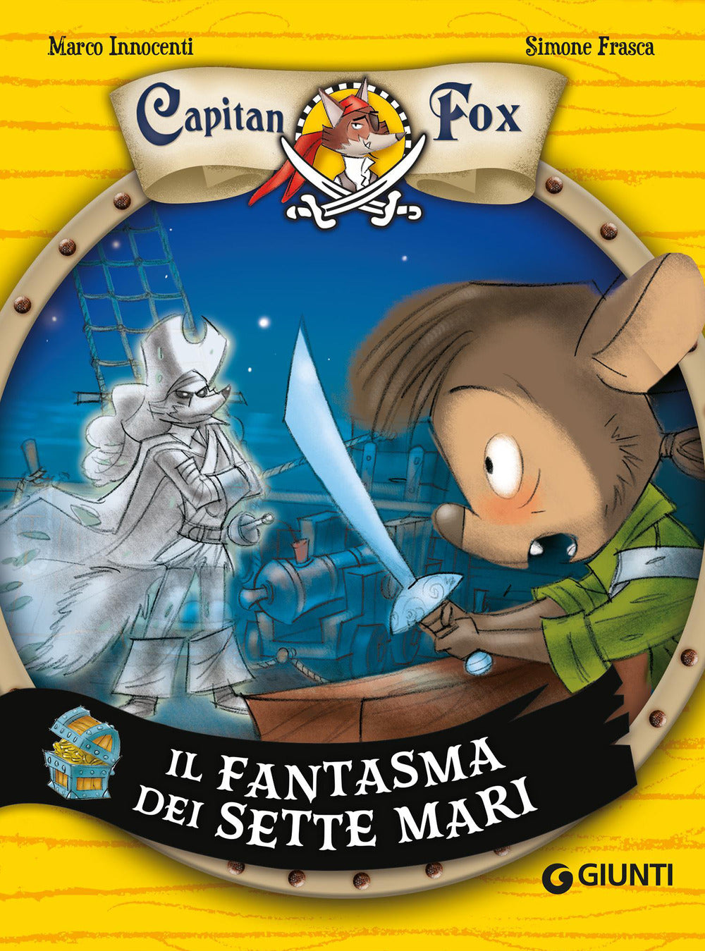 Copertina del libro IL FANTASMA DEI SETTE MARI . C. FOX 2