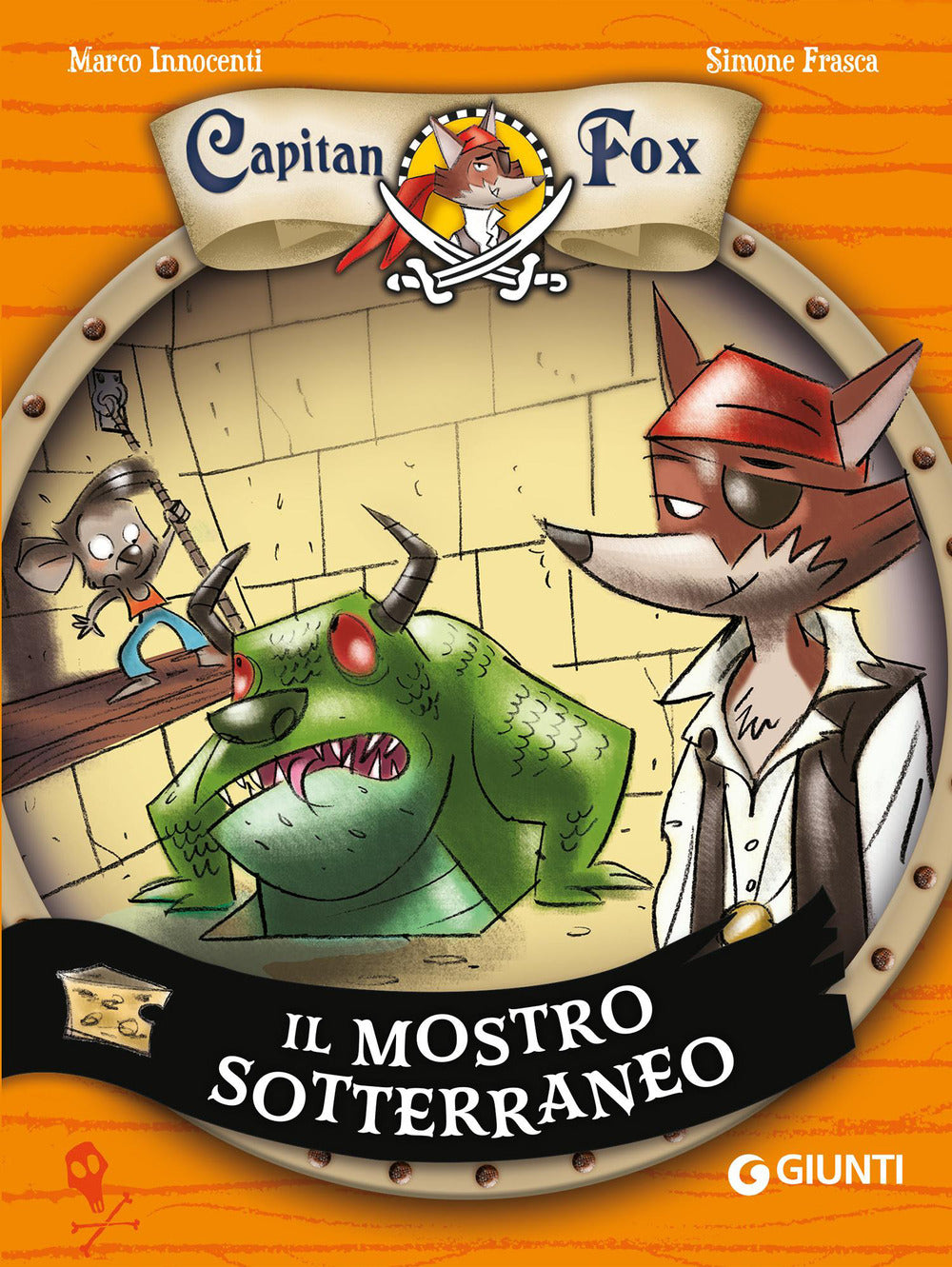 Copertina del libro IL MOSTRO SOTTERRANEO . CAPITAN FOX 3