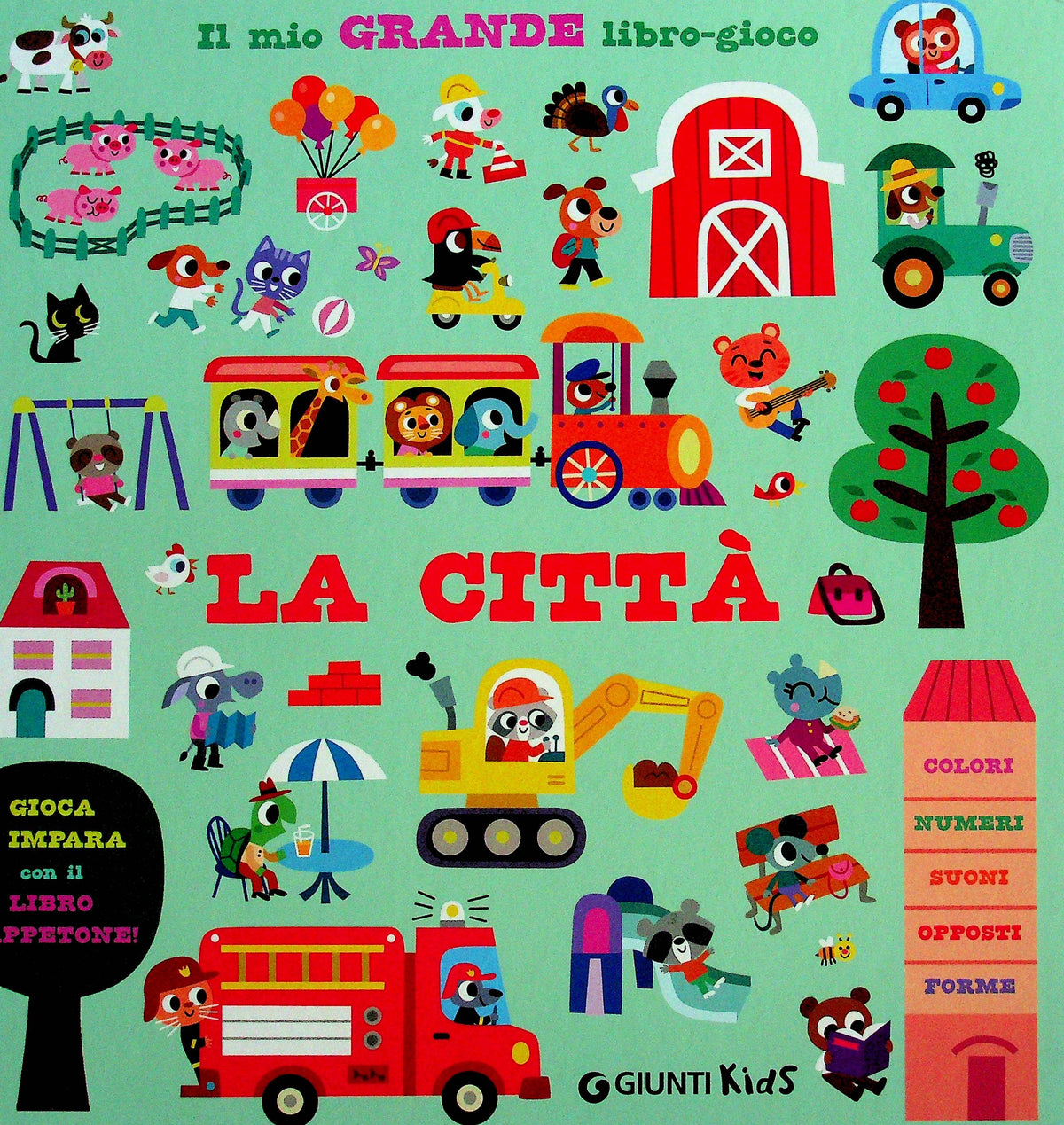 Copertina del libro LA CITTA'  - IL MIO GRANDE LIBRO GIOCO