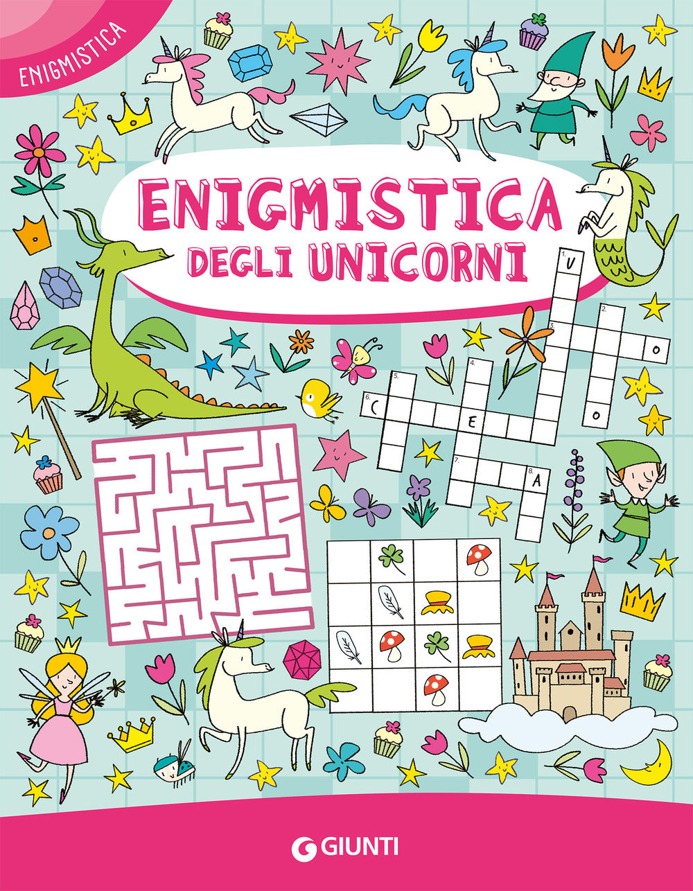 Copertina del libro ENIGMISTICA DEGLI UNICORNI