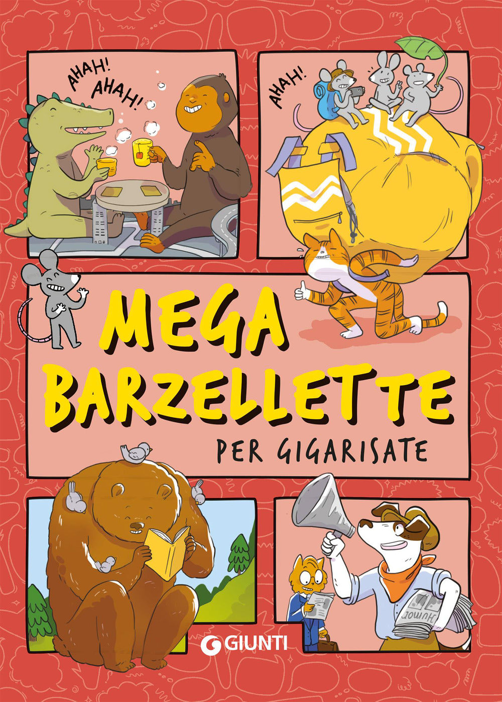 Copertina del libro MEGA BARZELLETTE PER GIGARISATE