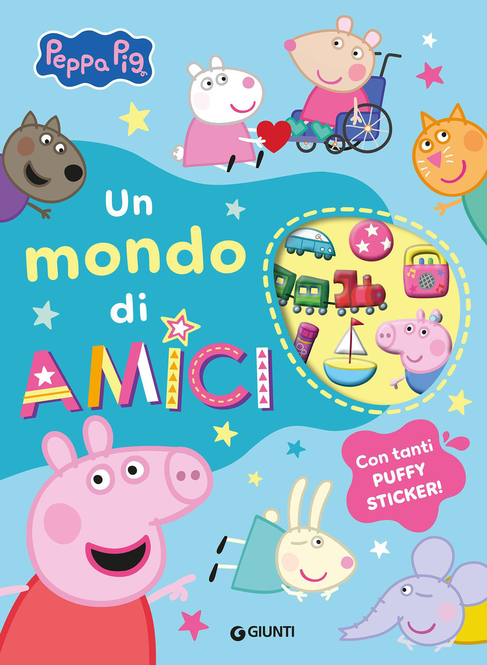 Copertina del libro UN MONDO DI AMICI