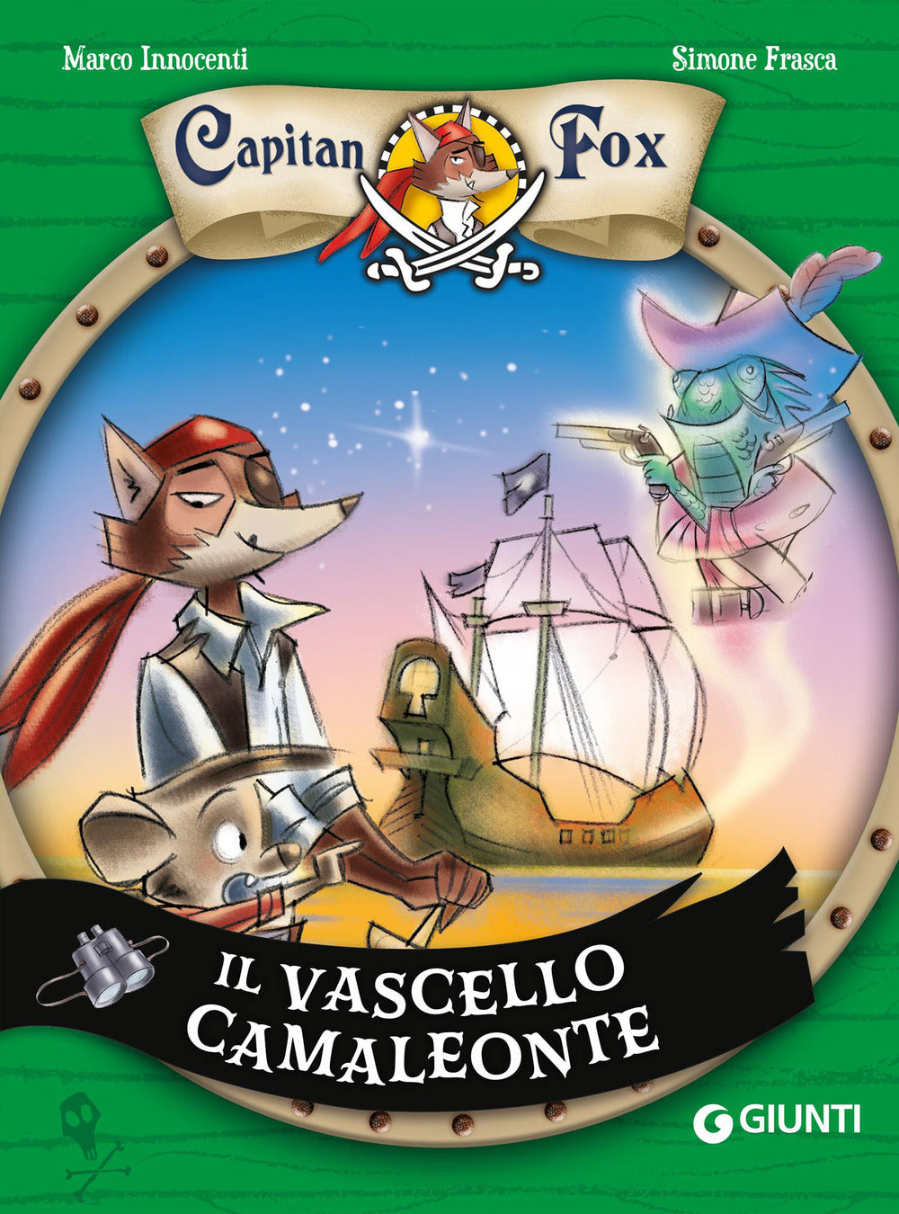 Copertina del libro IL VASCELLO CAMALEONTE . CAPITAN FOX 5