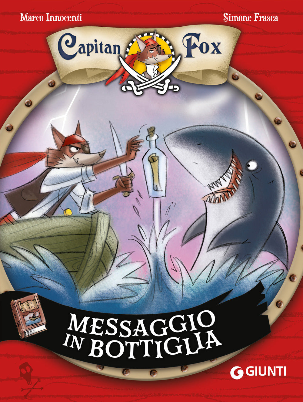 Copertina del libro CAPITAN FOX. MESSAGGIO IN BOTTIGLIA
