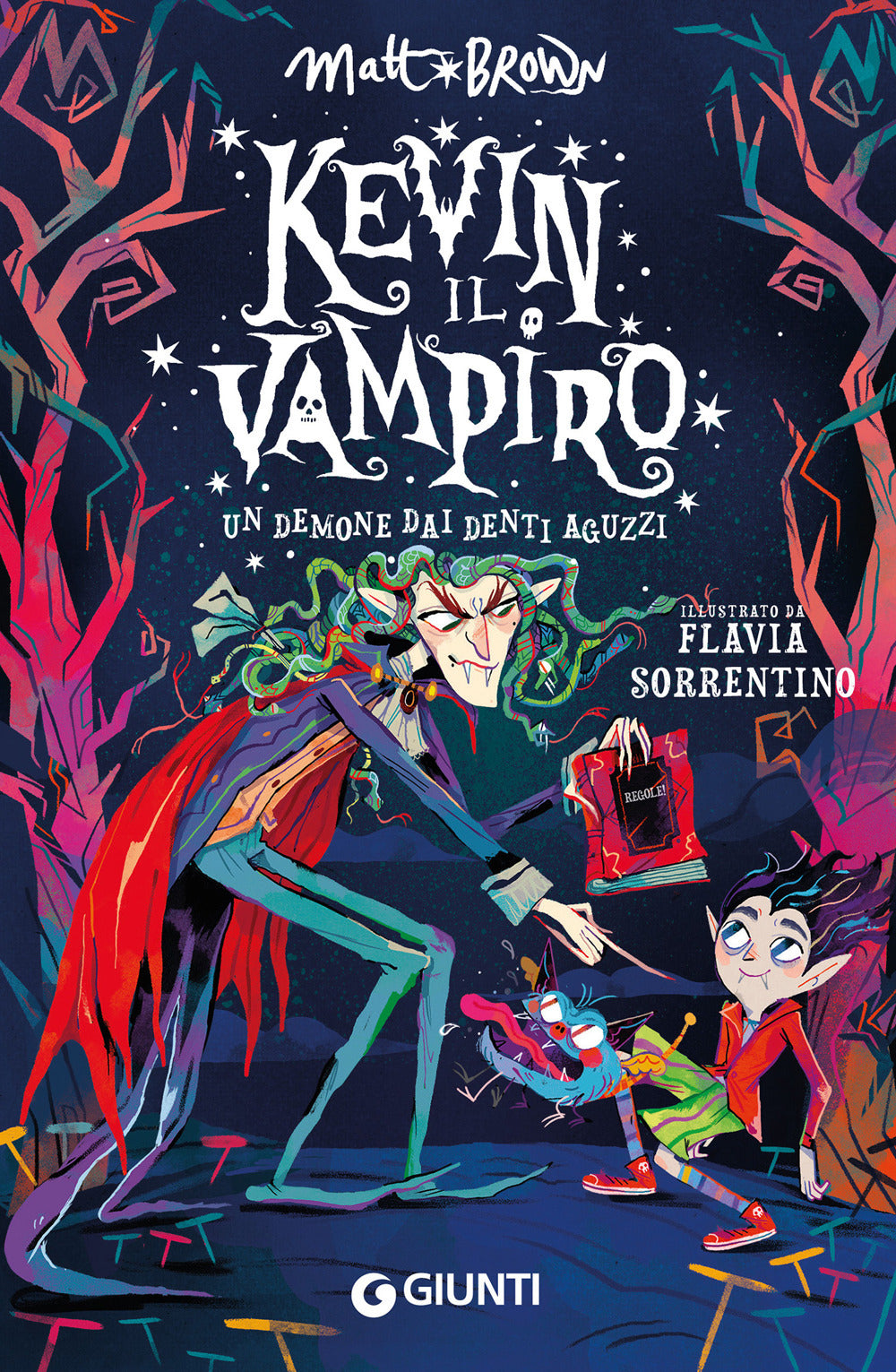Copertina del libro KEVIN IL VAMPIRO. UN DEMONE DAI DENTI AG