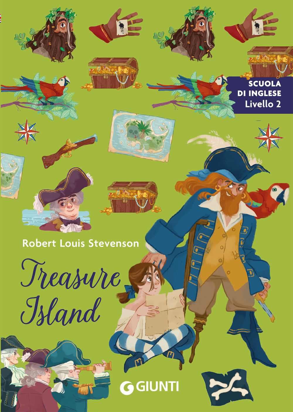 Copertina del libro TREASURE ISLAND. EDIZ. MULTILINGUE. CON