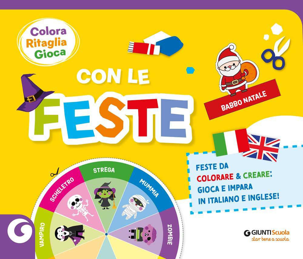Copertina del libro COLORA LE FESTE
