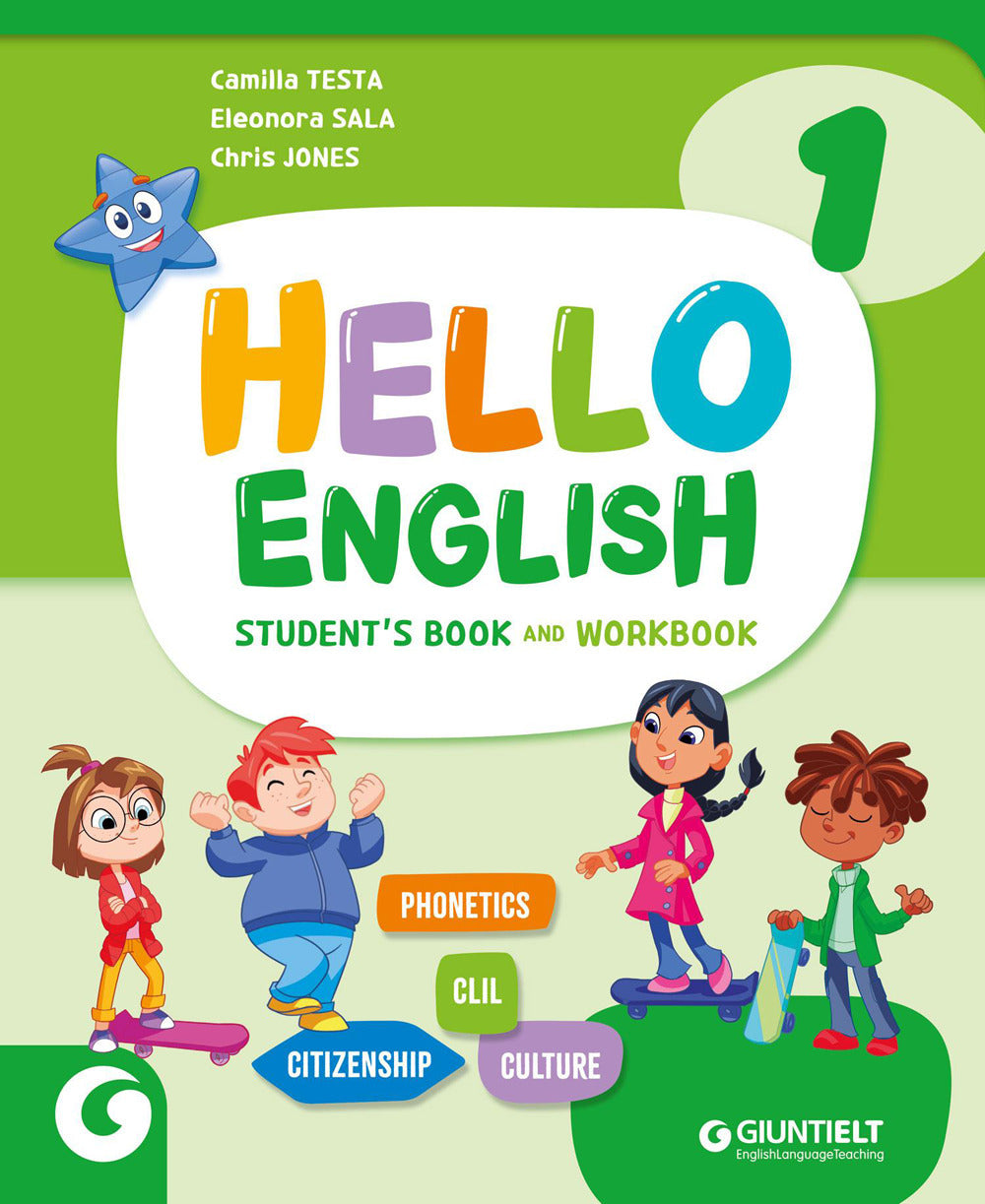 Copertina del libro HELLO ENGLISH 1