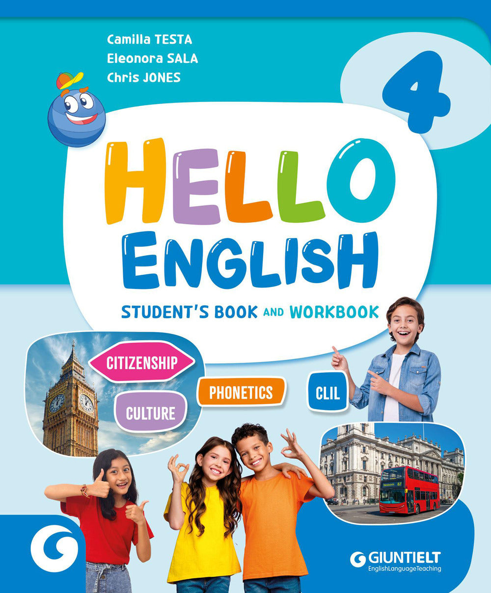 Copertina del libro HELLO ENGLISH 4