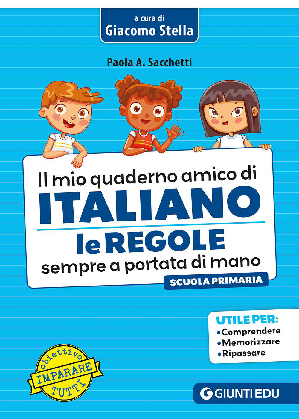 Copertina del libro IL MIO QUADERNO AMICO DI ITALIANO -