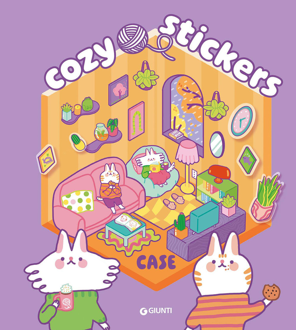 Copertina del libro CASE. COZY STICKERS