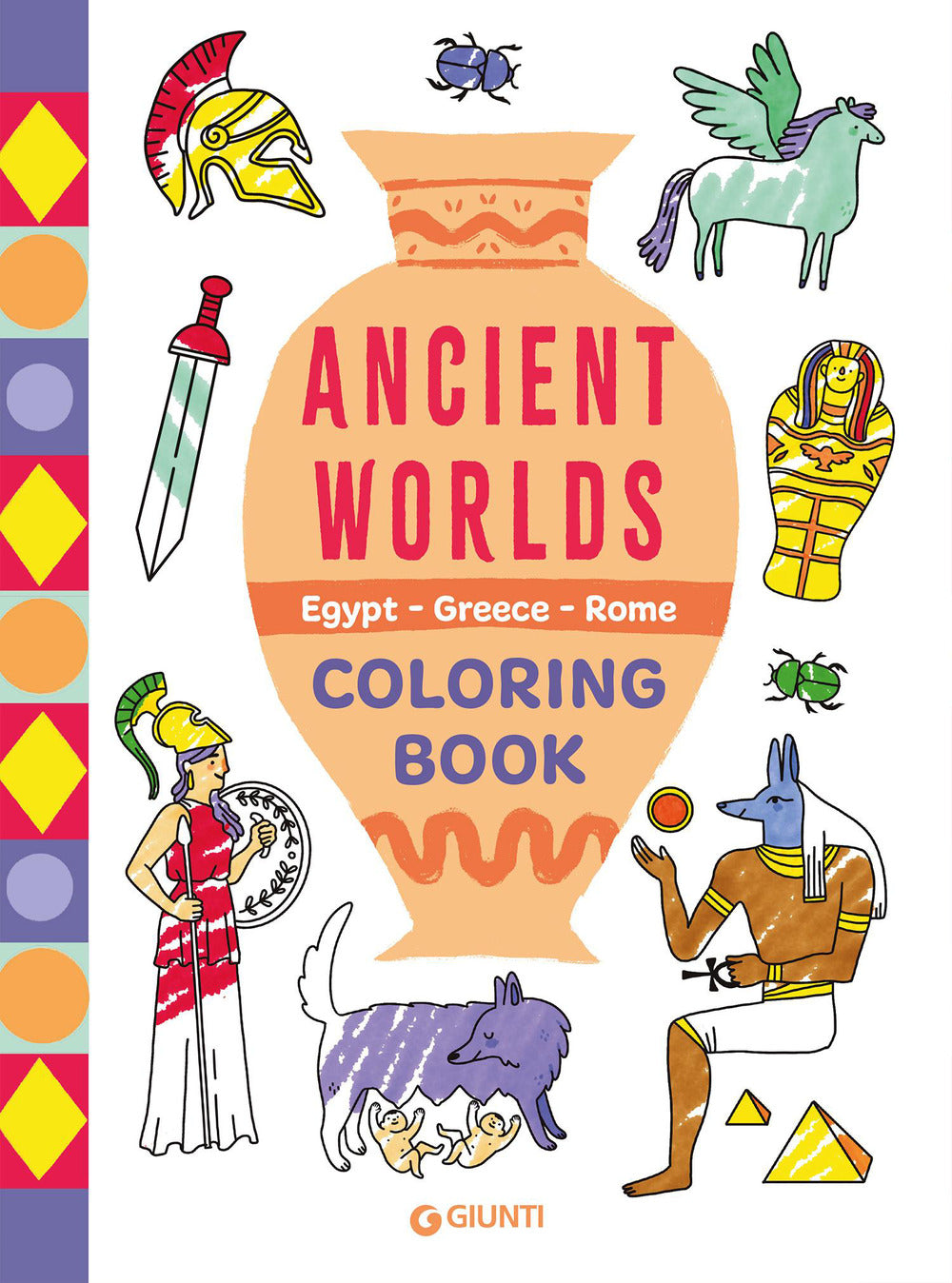 Copertina del libro ANCIENT WORLDS. EGYPT, GREECE, ROME