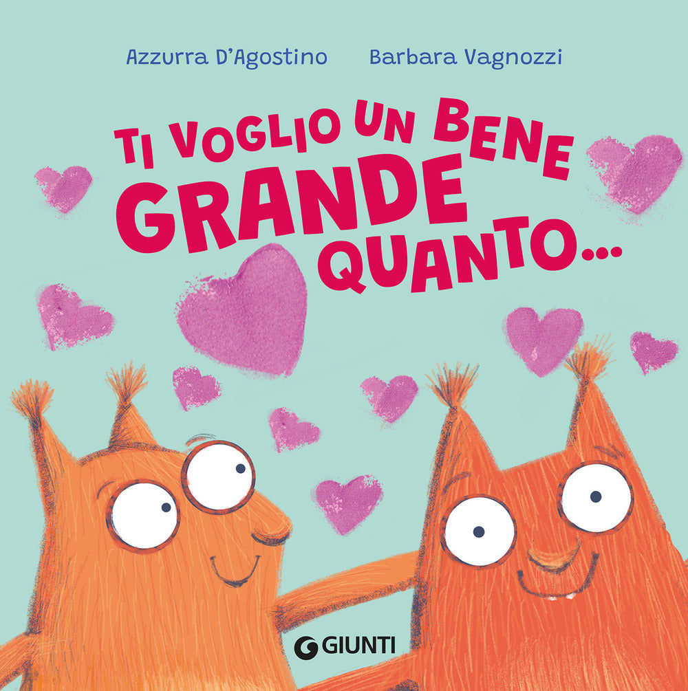 Copertina del libro TI VOGLIO UN BENE GRANDE QUANTO...