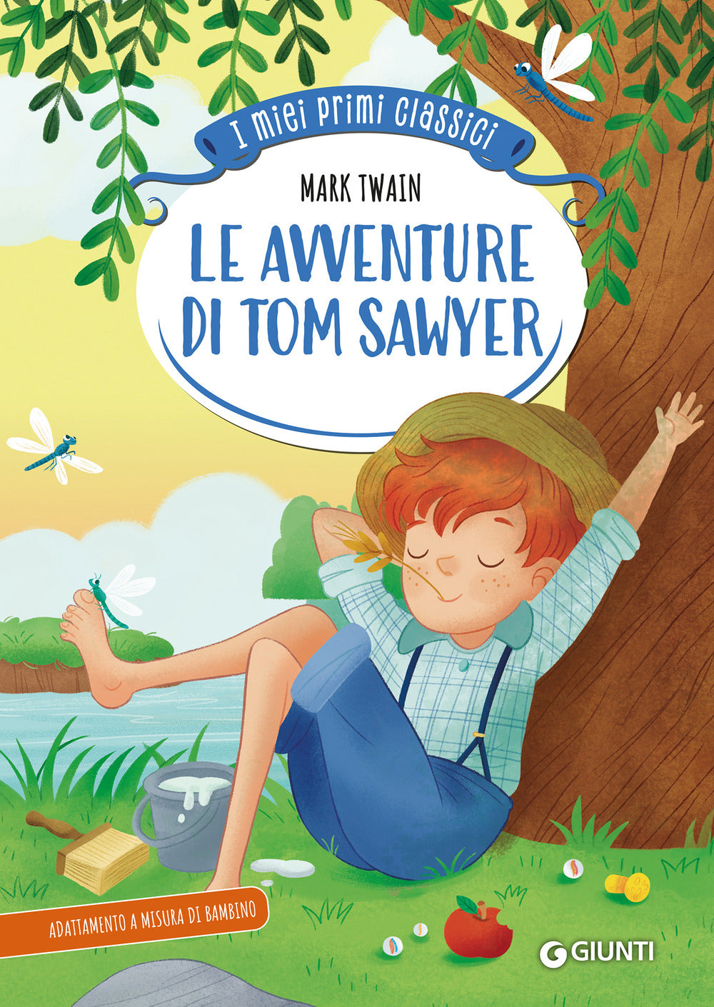 Copertina del libro LE AVVENTURE DI TOM SAWYER