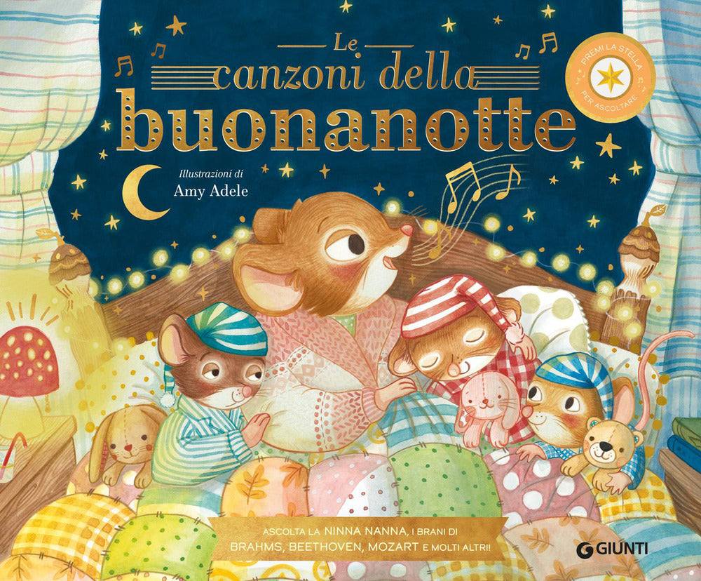 Copertina del libro LE CANZONI DELLA BUONANOTTE