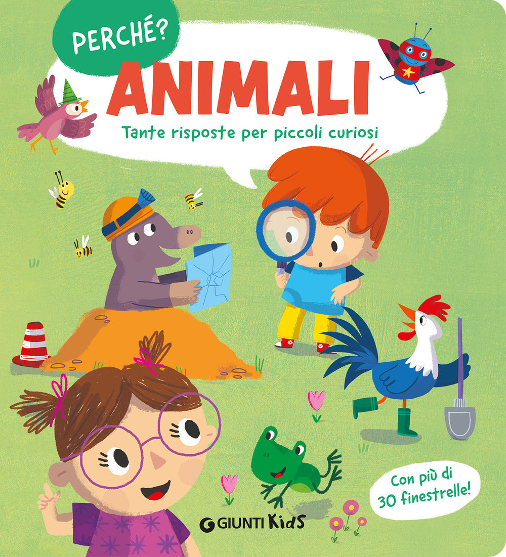 Copertina del libro PERCHE' FINESTRELLE. ANIMALI