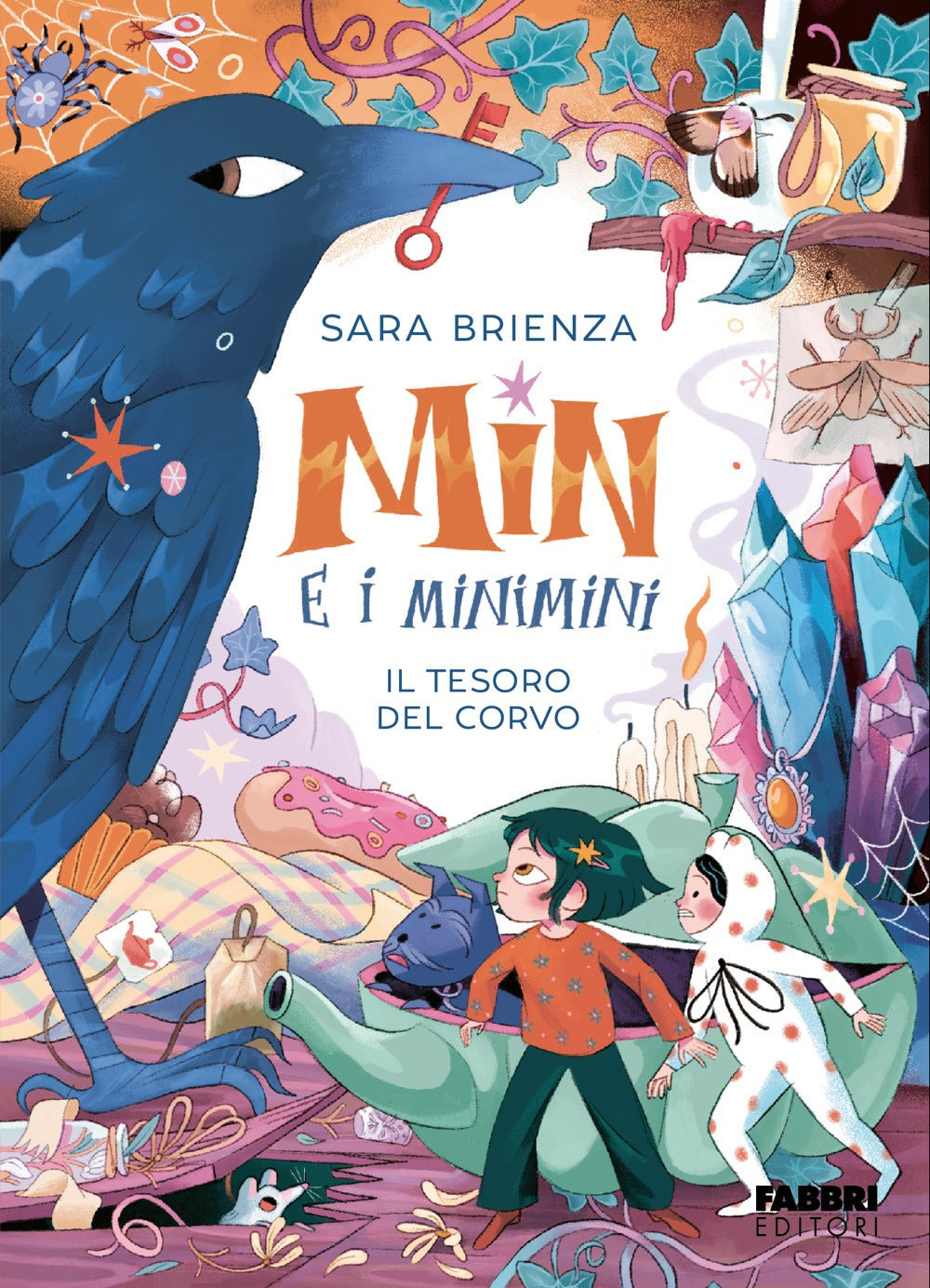 Copertina del libro MIN E I MINIMINI. IL TESORO DEL CORVO