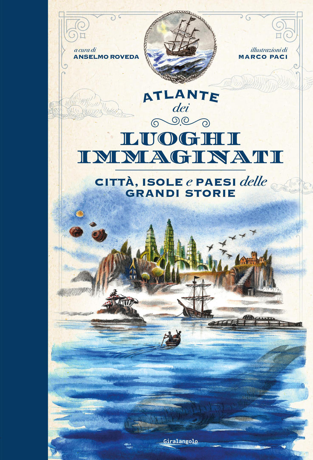 Copertina del libro ATLANTE DEI LUOGHI IMMAGINATI Immagine principale del prodotto