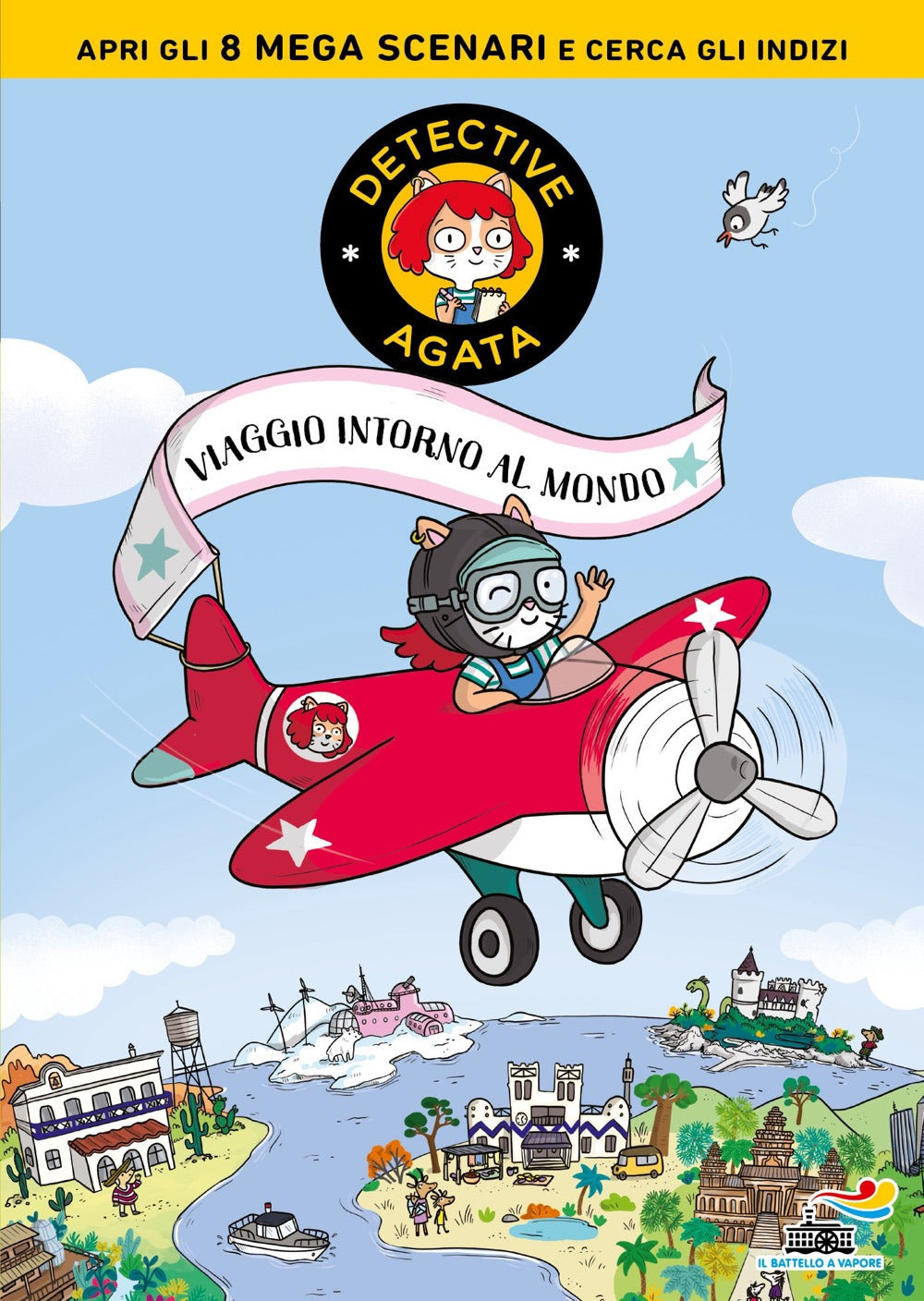 Copertina del libro DETECTIVE AGATA - VIAGGIO INTORNO AL MON Immagine principale del prodotto