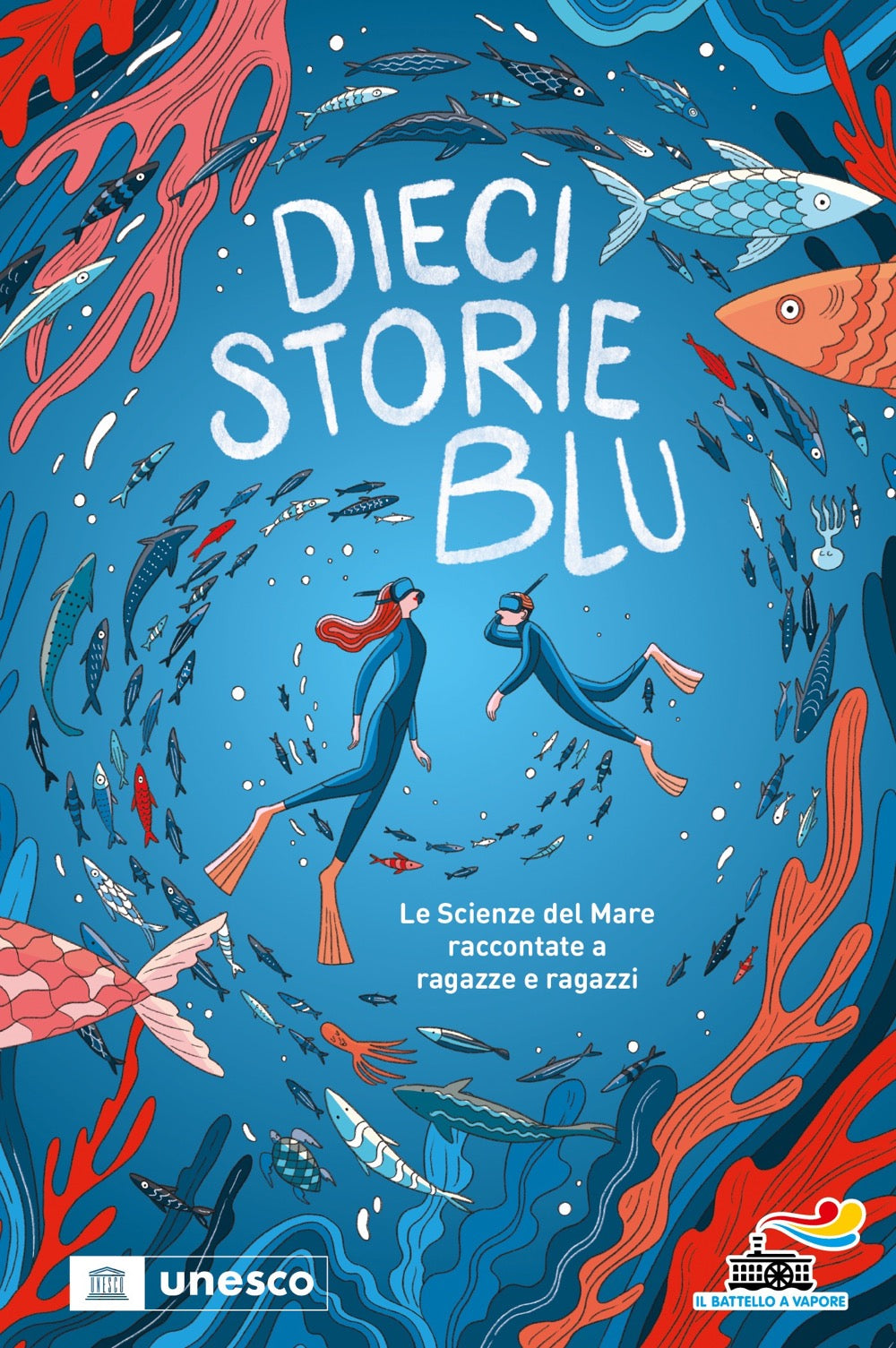 Copertina del libro DIECI STORIE BLU