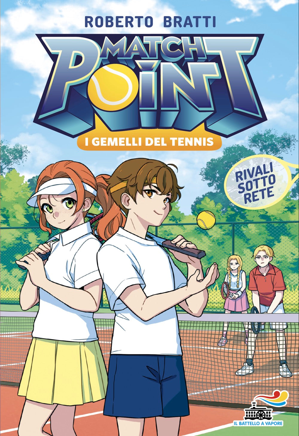 Copertina del libro MATCH POINT. I GEMELLI DEL TENNIS -2 RIV Immagine principale del prodotto