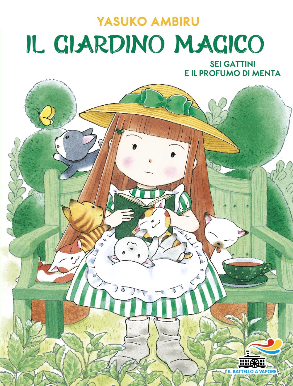 Copertina del libro IL GIARDINO MAGICO. SEI GATTINI E IL PRO