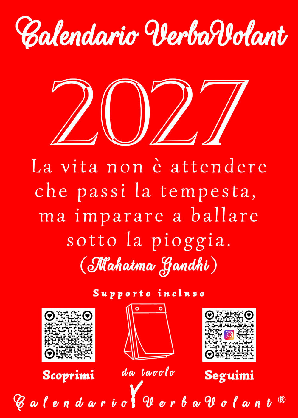 Copertina del libro CALENDARIO VERBAVOLANT 2027