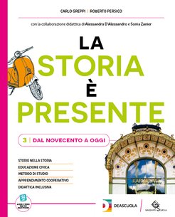 Copertina del libro LA STORIA È PRESENTE 3 ED. MISTA