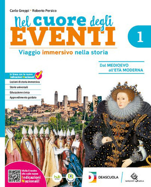 Copertina del libro NEL CUORE DEGLI EVENTI 1 ED.MISTA