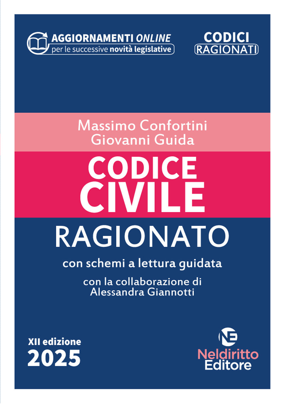 Copertina del libro CODICE CIVILE RAGIONATO