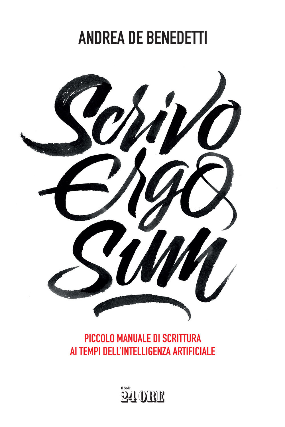 Copertina del libro SCRIVO ERGO SUM