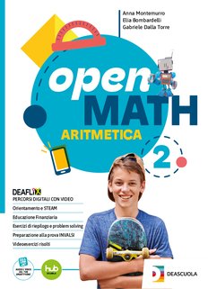Copertina del libro OPEN MATH - EDIZIONE TEMATICA ED.MISTA