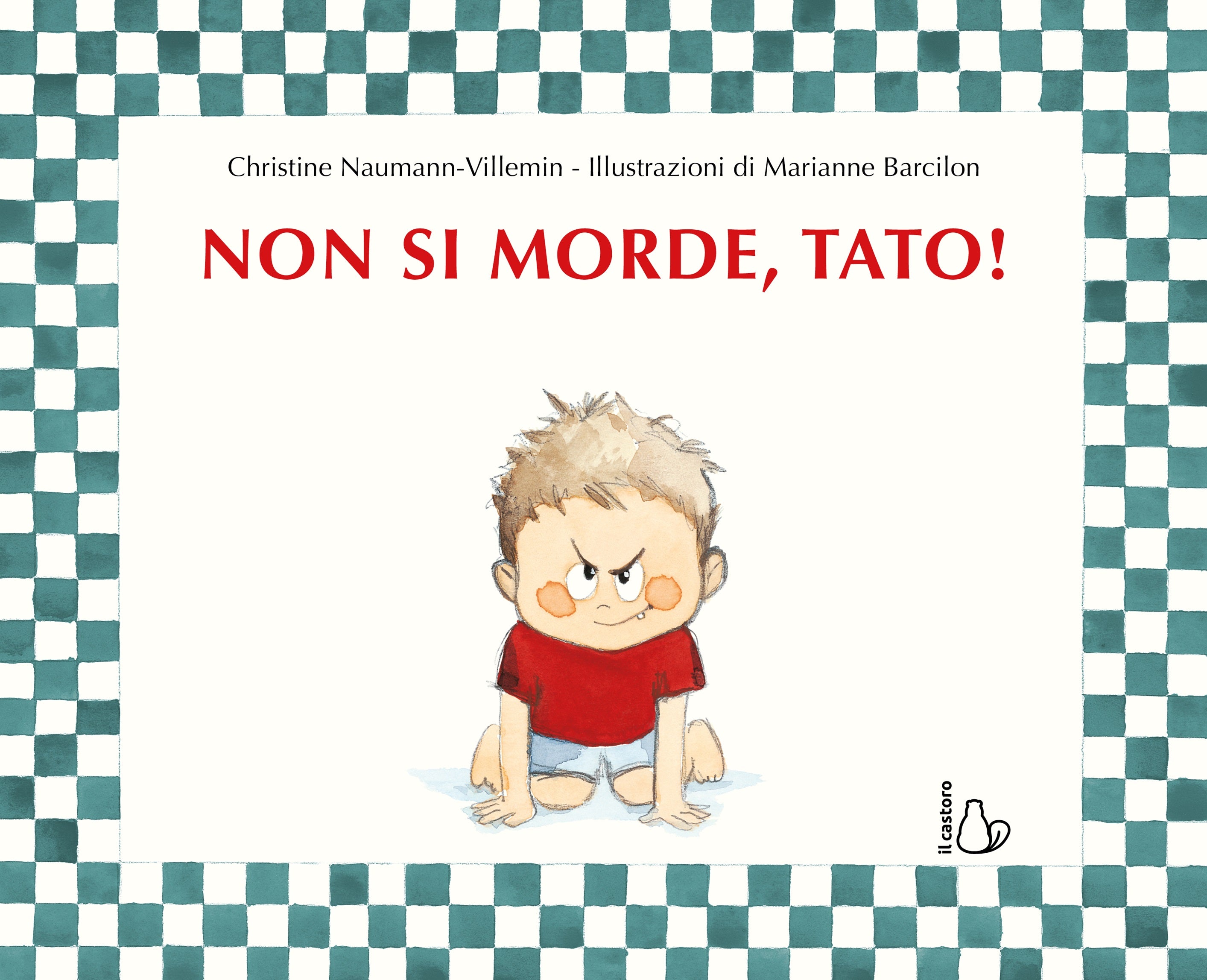 Copertina del libro NON SI MORDE TATO
