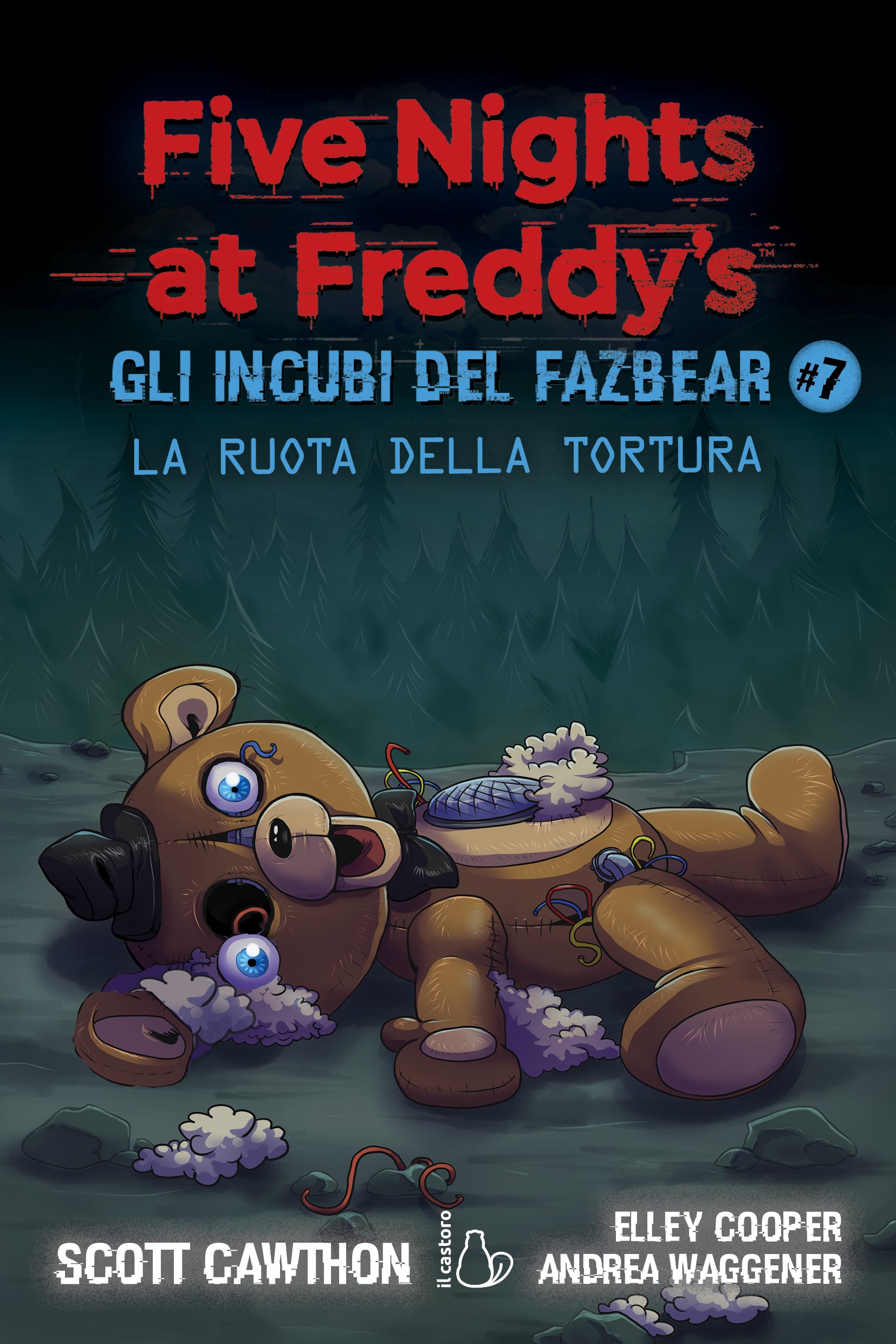 Copertina del libro RUOTA DELLA TORTURA. GLI INCUBI DEL FAZB