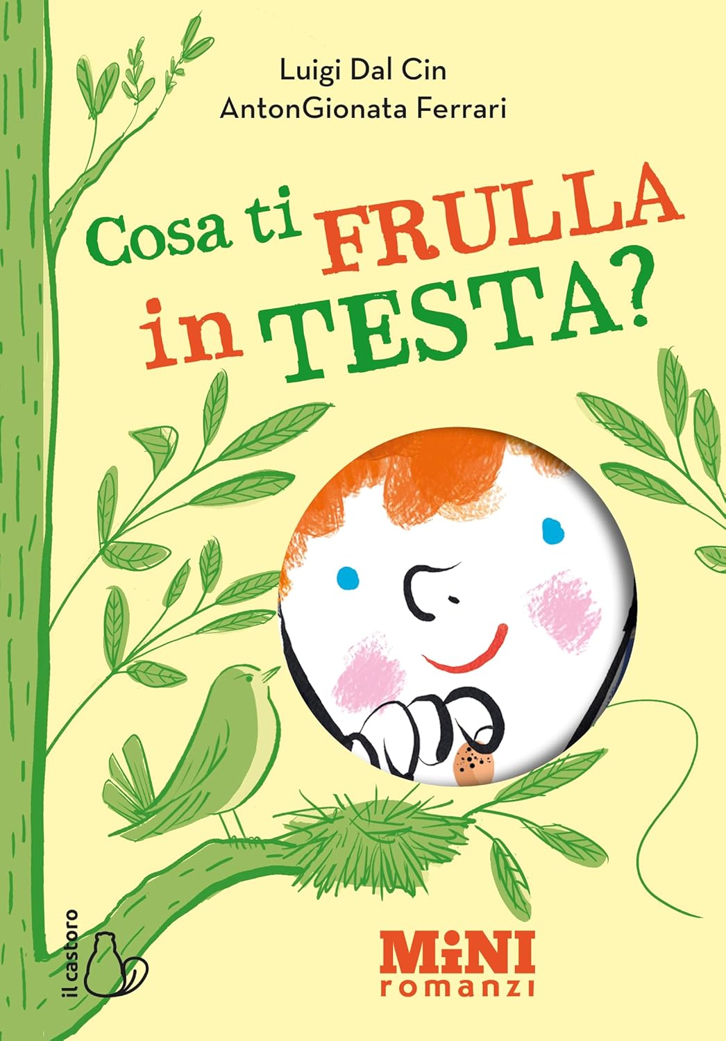 Copertina del libro COSA TI FRULLA IN TESTA? MINIROMANZI AD