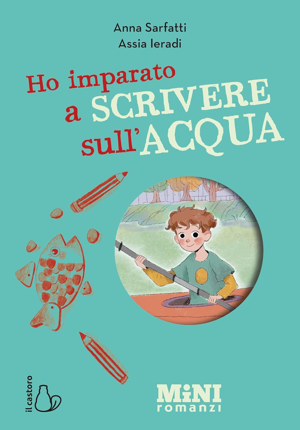 Copertina del libro SUL FIUME SCRIVO. MINIROMANZI AD ALTA LE
