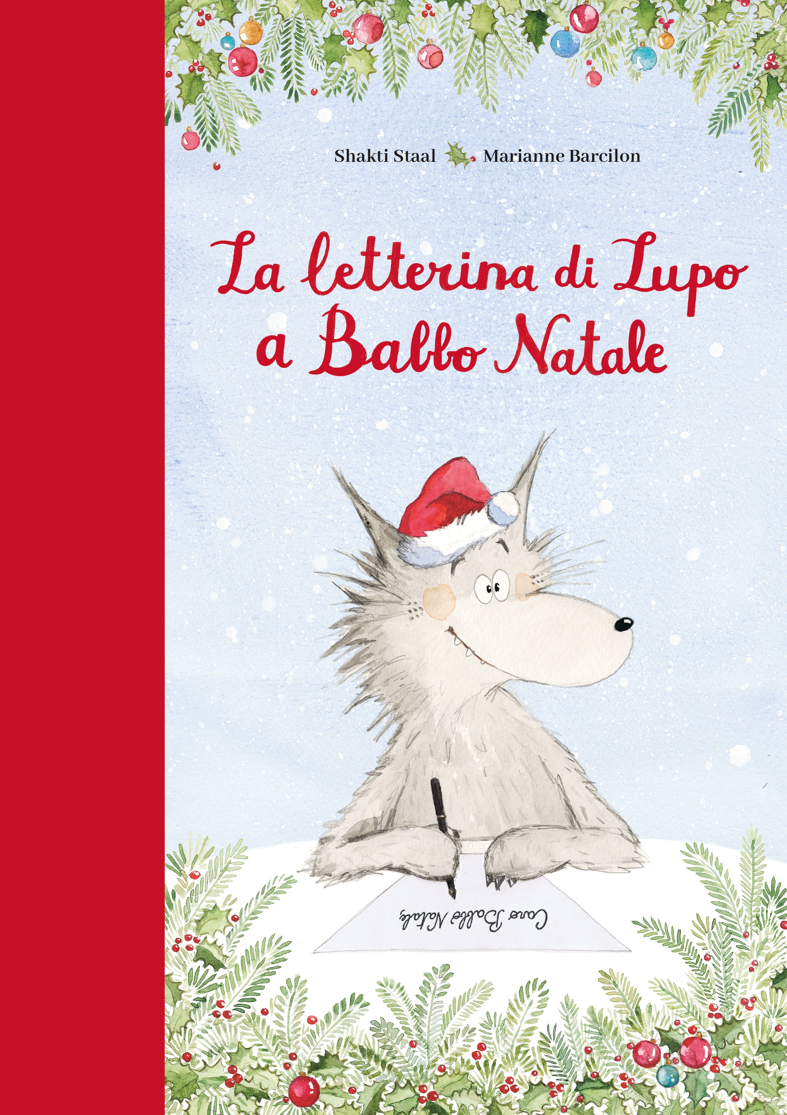 Copertina del libro LA LETTERINA DEL LUPO A BABBO NATALE. ED
