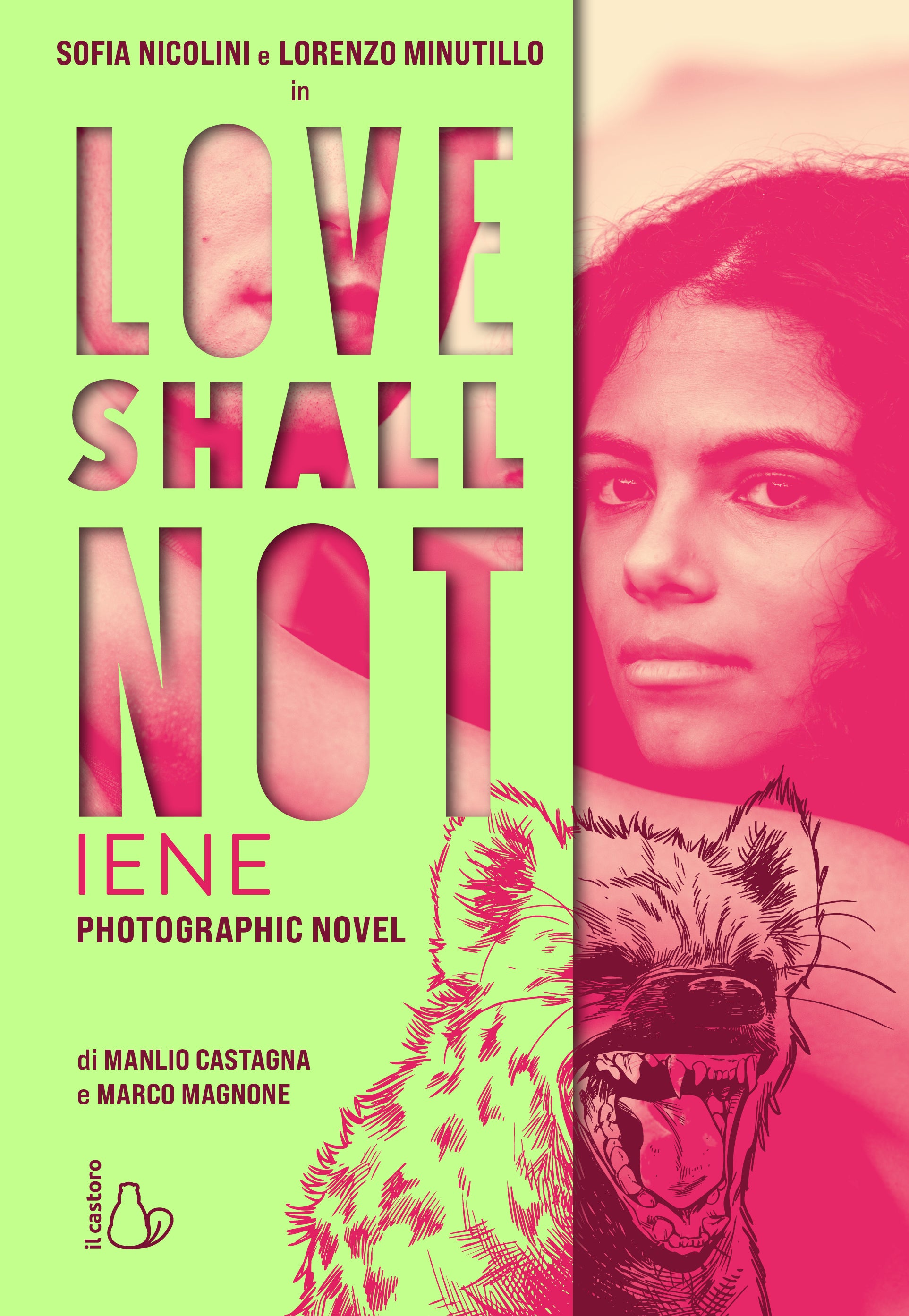 Copertina del libro LOVE SHALL NOT. IENE