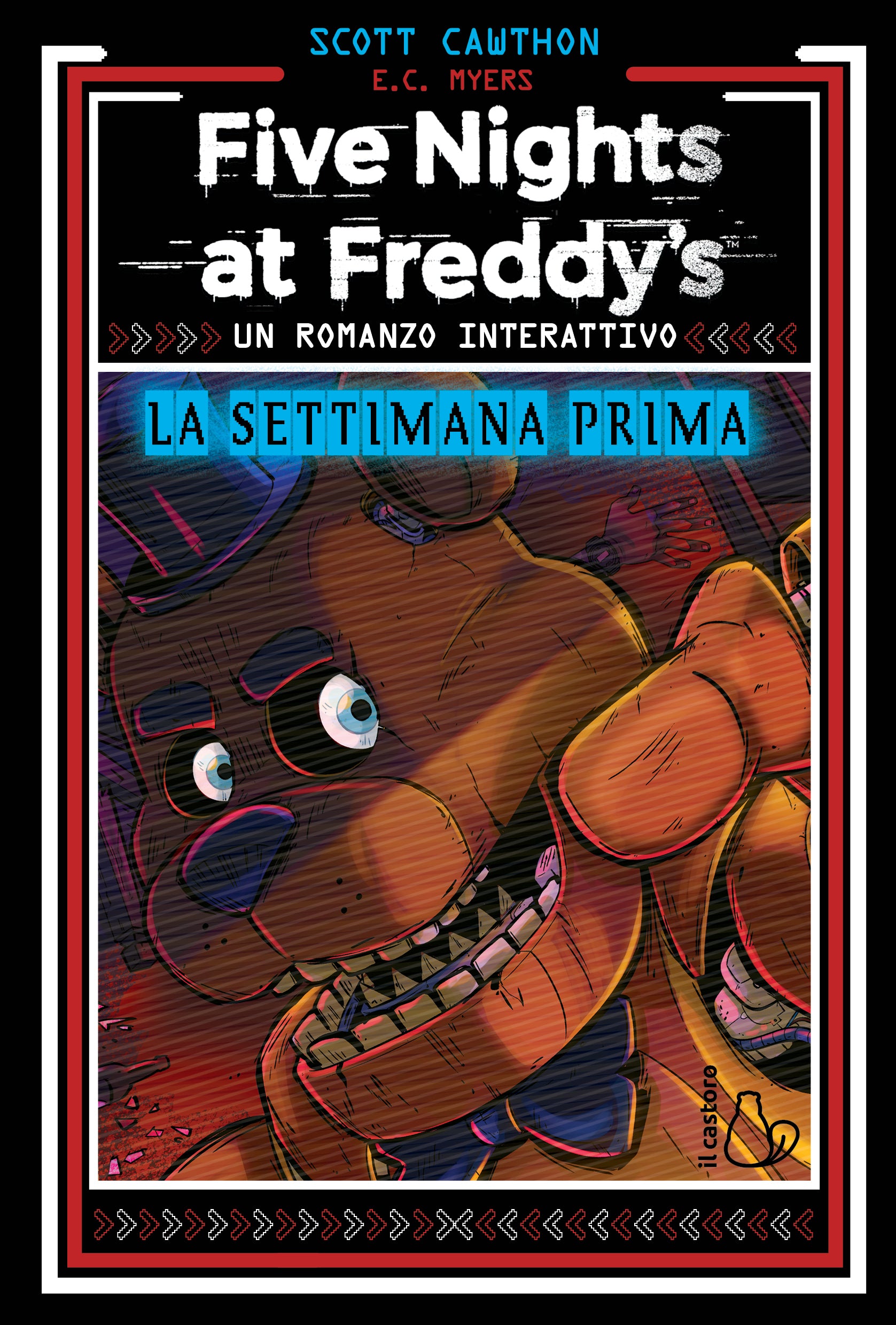 Copertina del libro FIVE NIGHTS AT FREDDY'S. UN RO