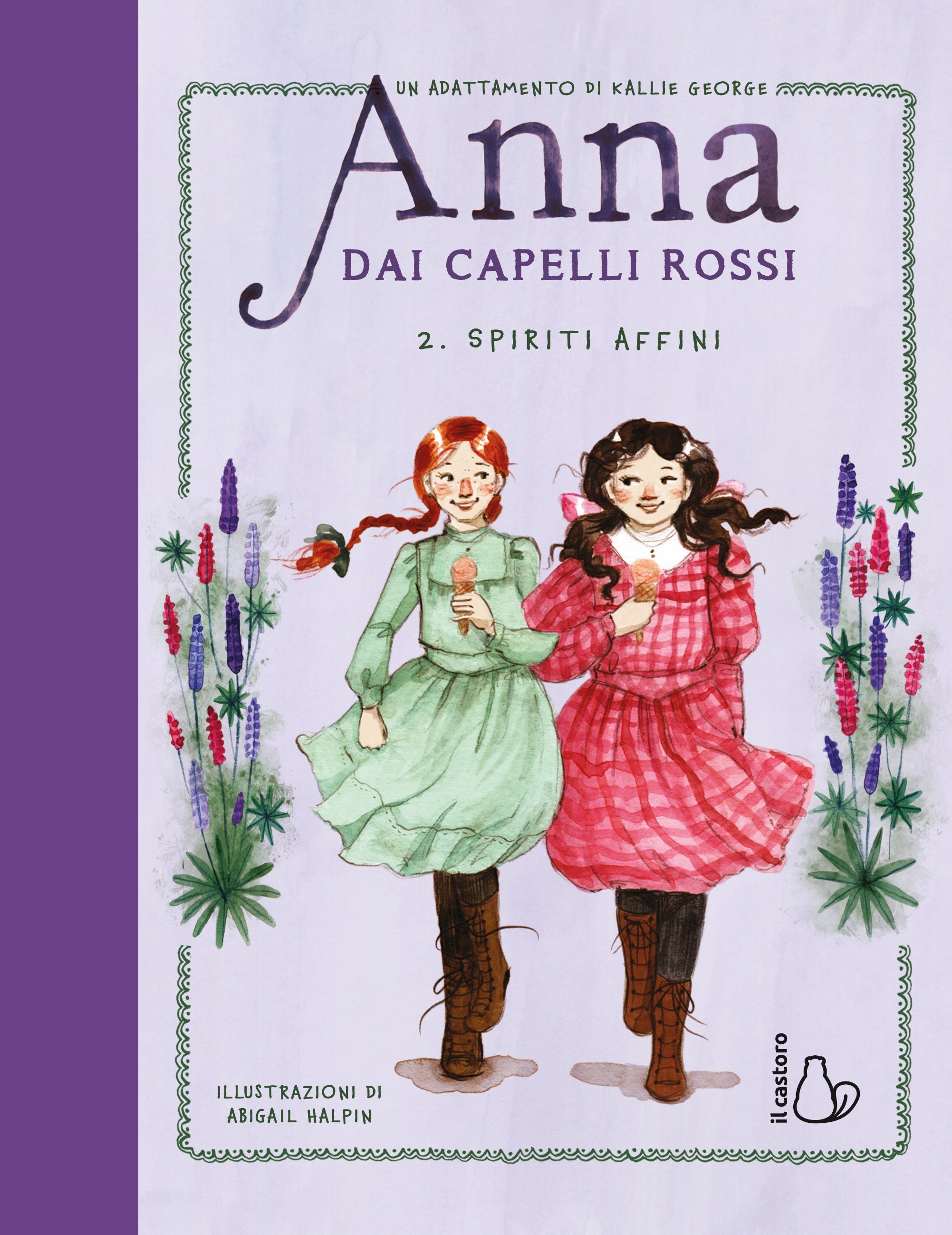 Copertina del libro AMICHE DEL CUORE. ANNA DAI CAPELLI ROSSI