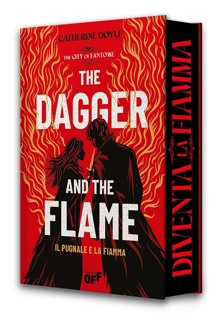 Copertina del libro DAGGER AND THE FLAME. IL PUGNALE E LA FI