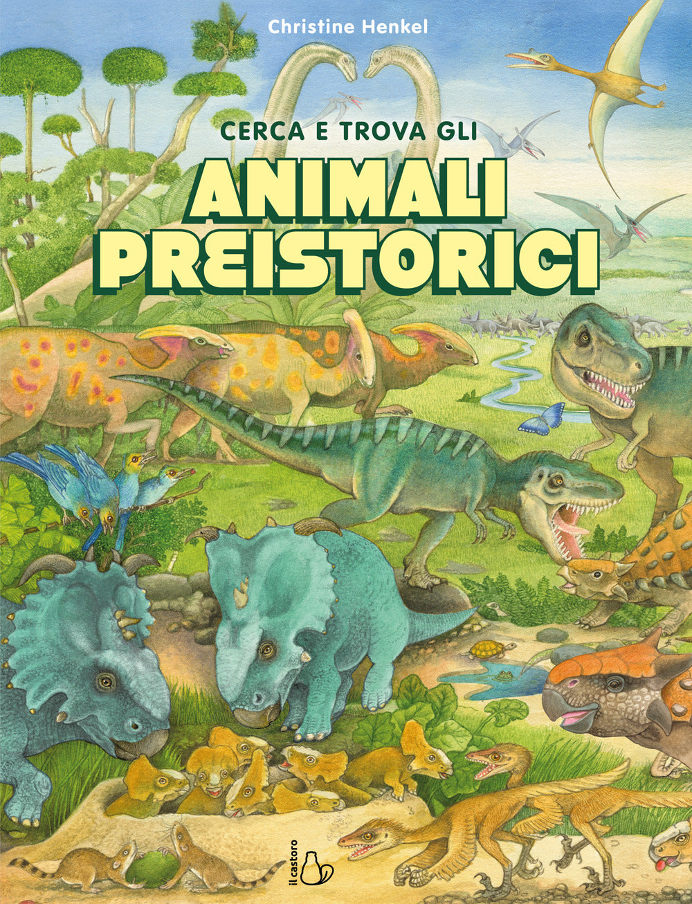Copertina del libro CERCA E TROVA GLI ANIMALI PREI