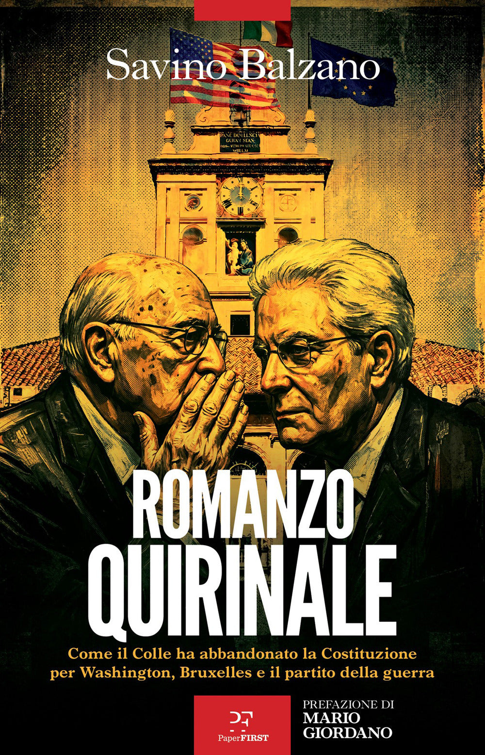 Copertina del libro ROMANZO QUIRINALE
