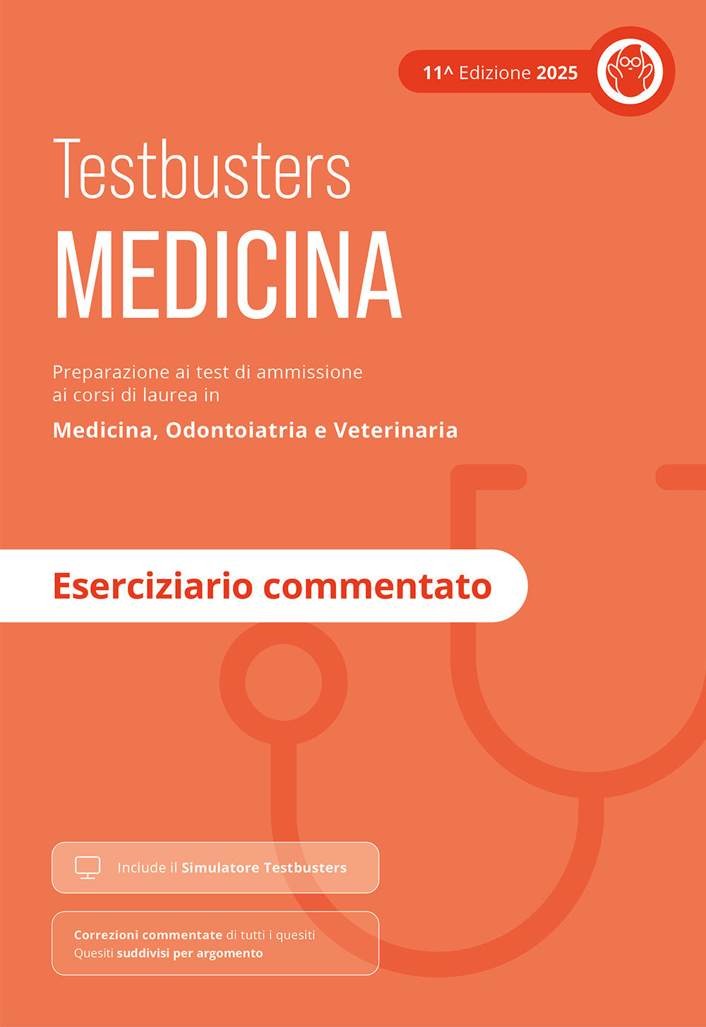 Copertina del libro TESTBUSTERS TEST DI MEDICINA. ESERCIZIAR Immagine principale del prodotto