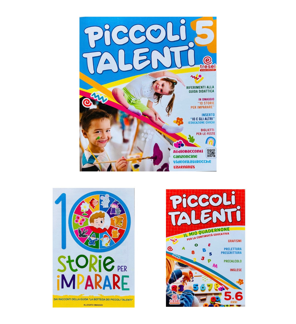 Copertina del libro PICCOLI TALENTI - 5 ANNI SCUOLA Immagine principale del prodotto