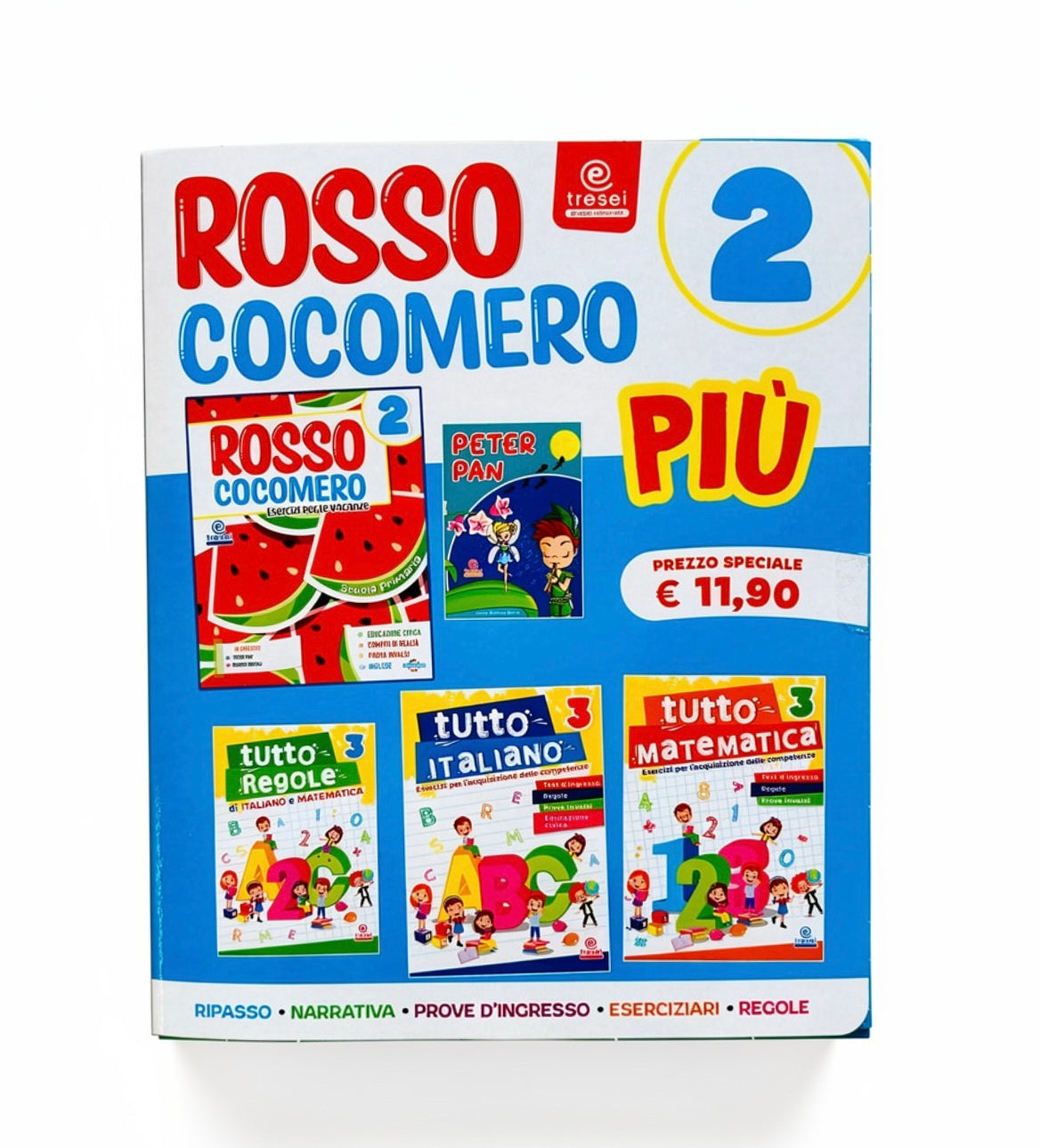 Copertina del libro ROSSO COCOMERO PIU' 2 Immagine principale del prodotto